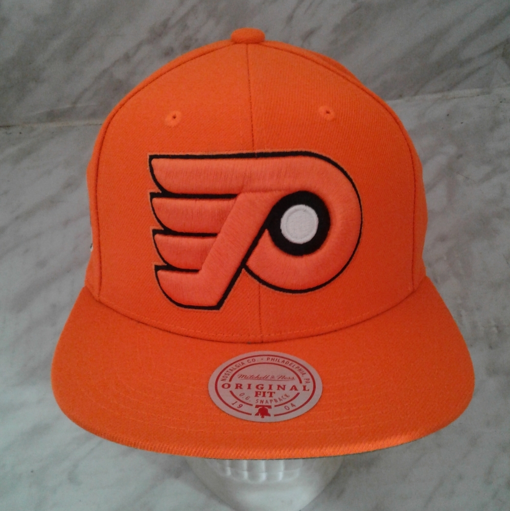 NWT Vintage Hockey Philadelphia Flyers Snapback Hat Cap Mitchell & Ness NHL